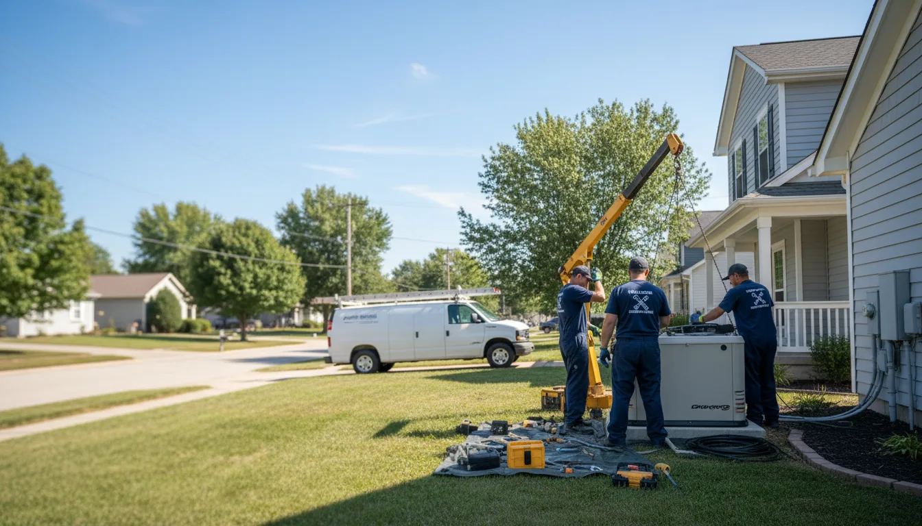 Generator Installation in Denham Springs, LA near me